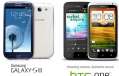 Samsung Galaxy S III vs HTC One X: Fotos de los dos terminales