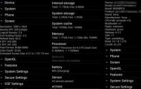 Sony Xperia ZU: unas capturas de pantalla confirman sus prestaciones