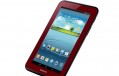 Samsung Galaxy Tab 2 7.0: fotos de la versión en rojo