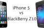 iPhone 5 vs BlackBerry Z10: fotos de la comparativa
